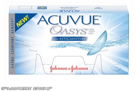 Линзы Acuvue Oasys for Astigmatism